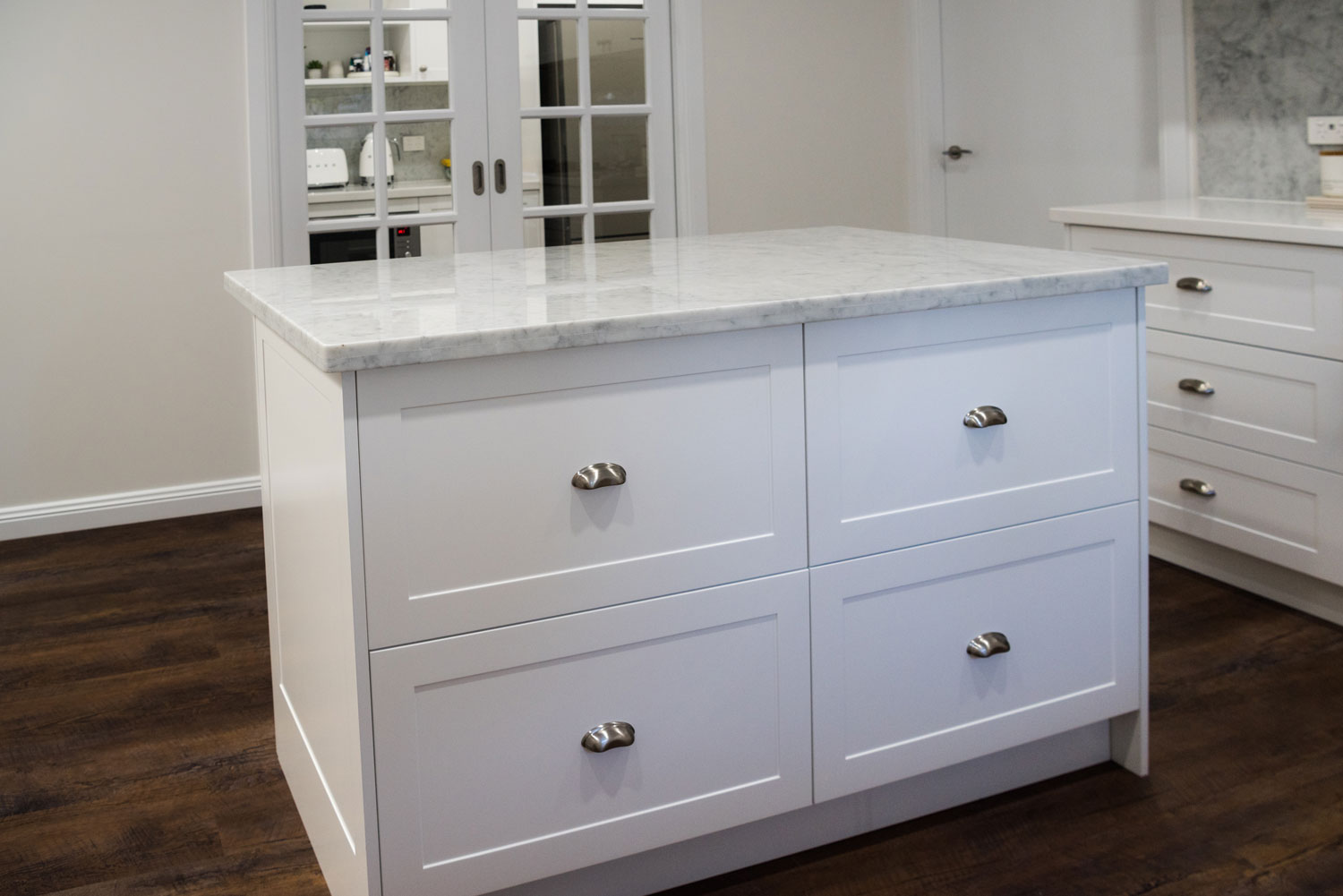 White Marble Cabinet
